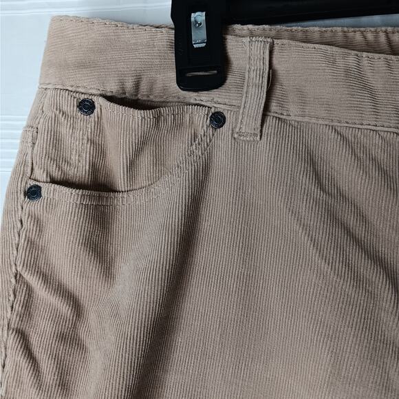 Talbots‎ Women's Petites Khaki Colored Corduroy Pants Jeans Women's Size 14WP - Picture 4 of 11